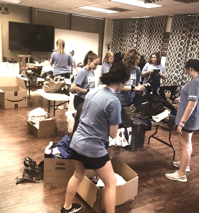 Grace To Change volunteers serving the community